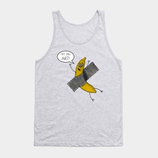 Duct-Taped Banana Tank Top